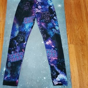 Darth Vader galaxy Starwars non-athltic leggings